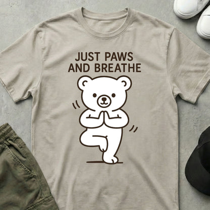 Cool Teds Teddy-Bear Yoga Chill T-Shirt