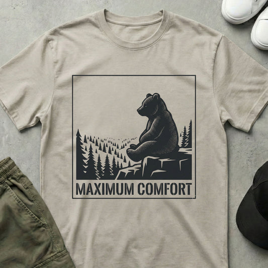 Cool Teds Teddy-Bear Maximum Comfort T-Shirt Ice Grey / S