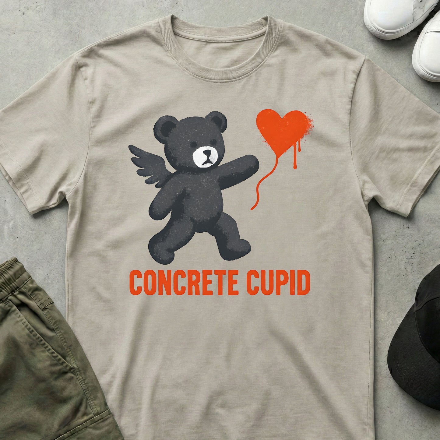 Concrete Cupid T-Shirt Ice Grey