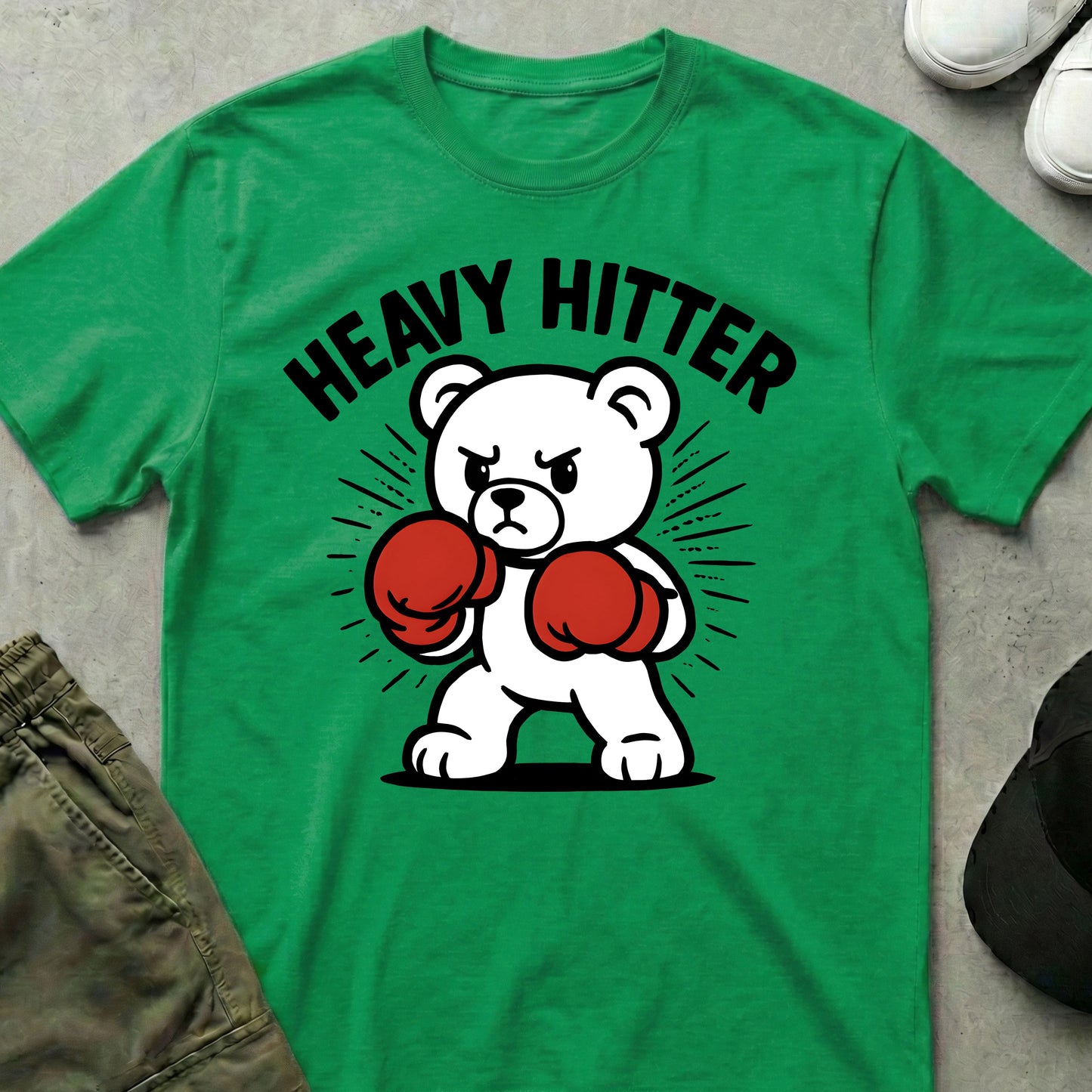 Heavy Hitter T-Shirt Irish Green