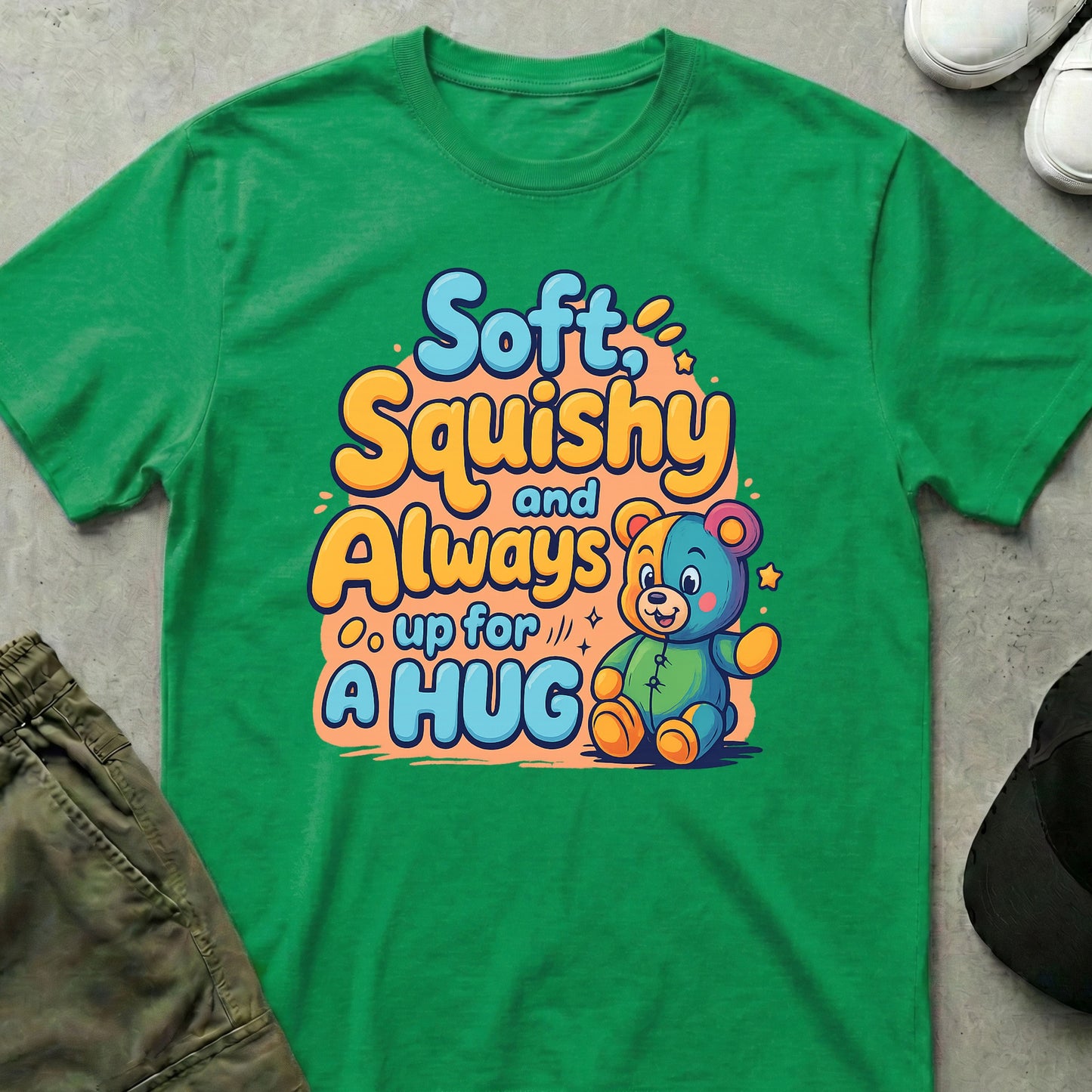 Hug Me T-Shirt Irish Green