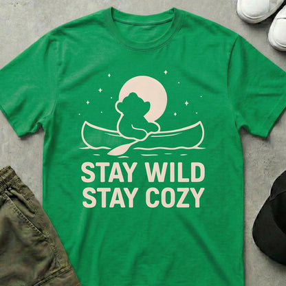 Cool Teds Teddy-Bear Stay Wild T-Shirt
