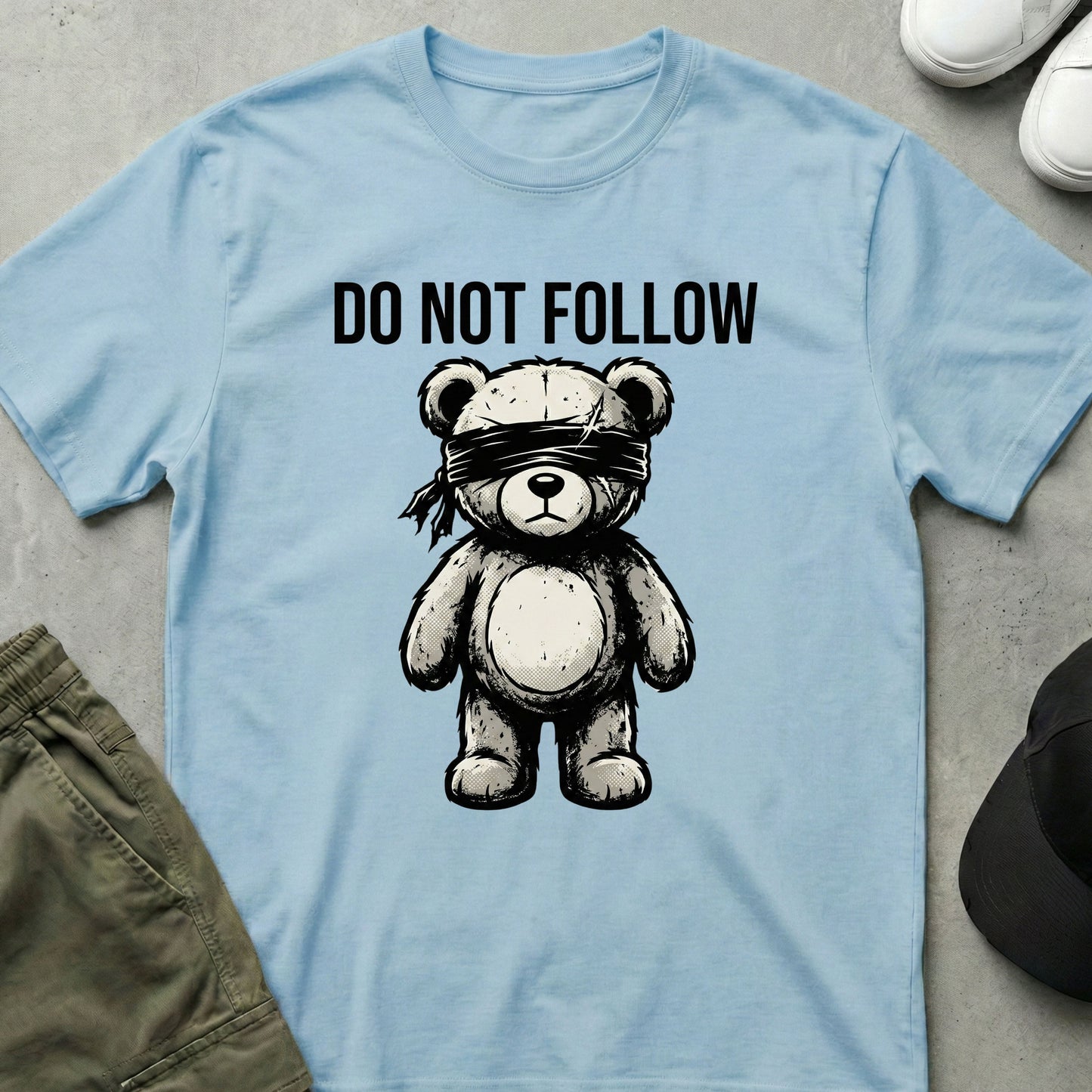 Unled T-Shirt Light Blue