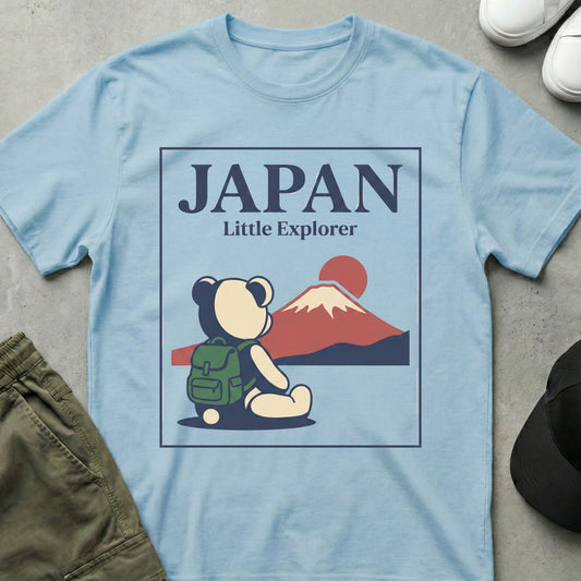 Fuji Explorer T-Shirt Light Blue