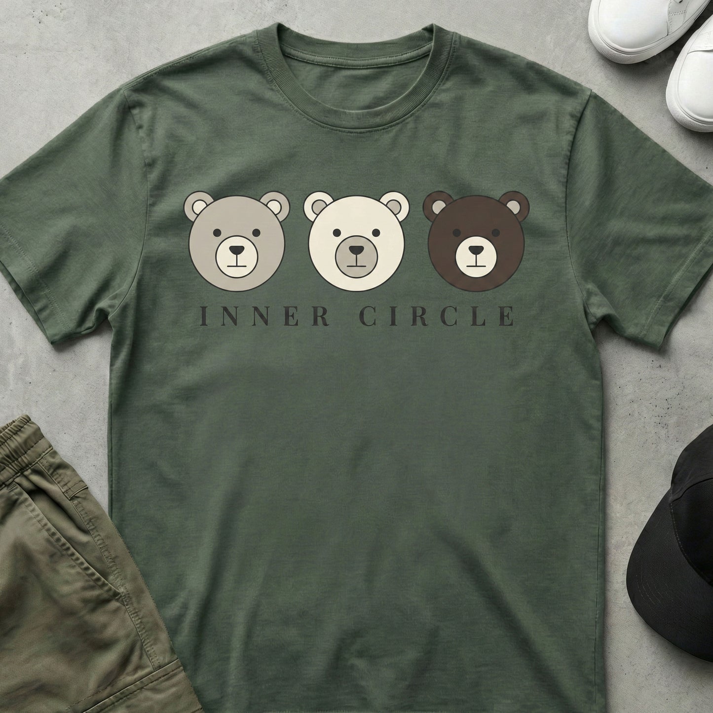 Inner Circle T-Shirt Military Green