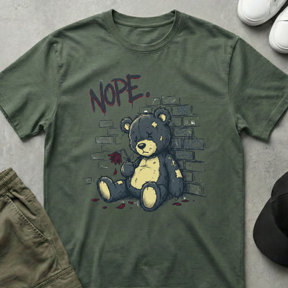 Nope! T-Shirt Military Green