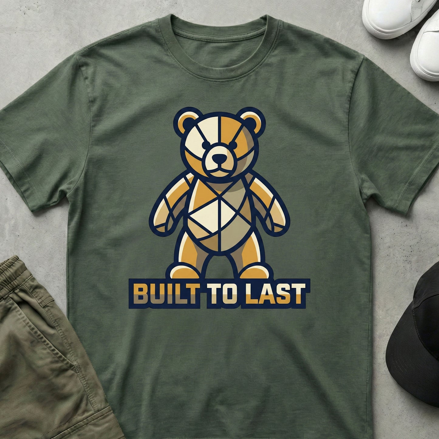 Built to Last T-Shirt Military Green