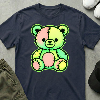 Cool Teds Teddy-Bear Kawaii Glow T-Shirt Navy / S