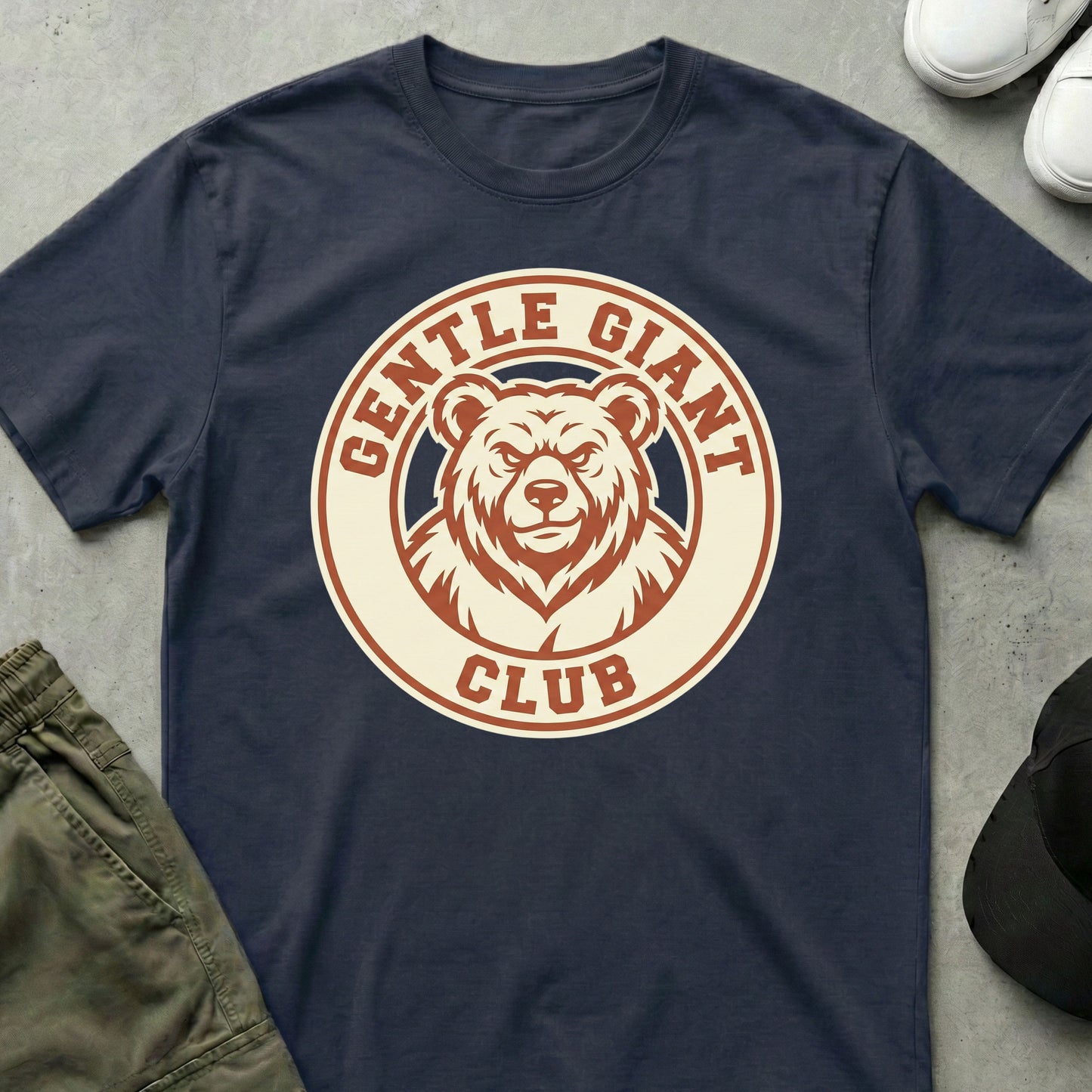 Gentle Giant T-Shirt Navy