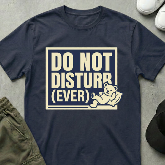 Do Not Disturb T-Shirt Navy