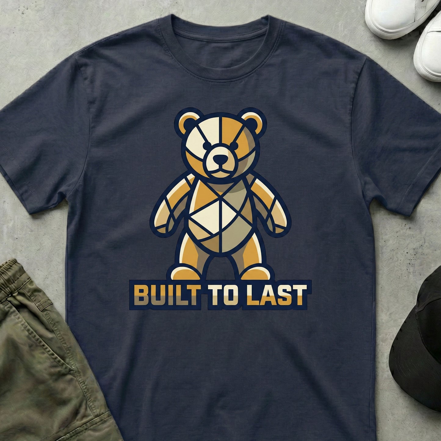 Built to Last T-Shirt Navy