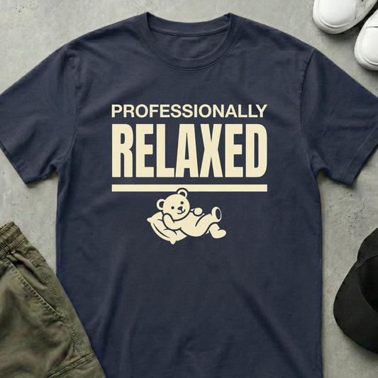 Cool Teds Teddy-Bear Relaxed T-Shirt Navy / S