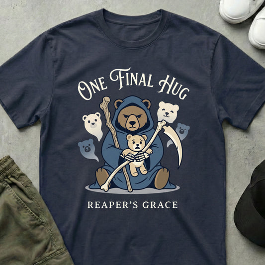 Cool Teds Teddy-Bear The Final Hug T-Shirt Navy / S
