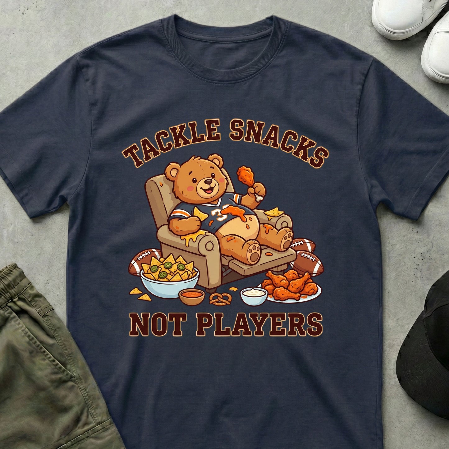 Nacho Defense T-Shirt Navy