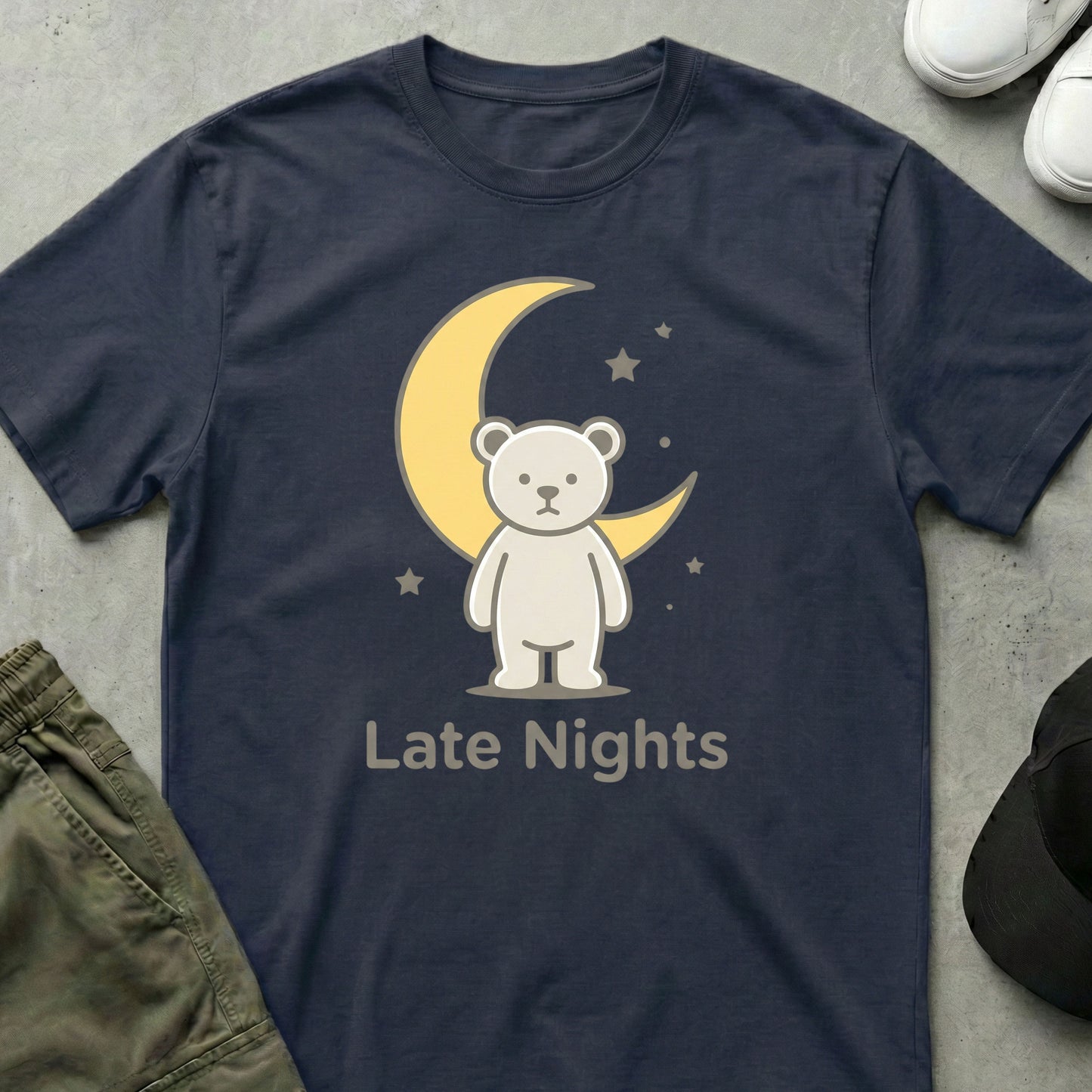 Late Nights T-Shirt Navy