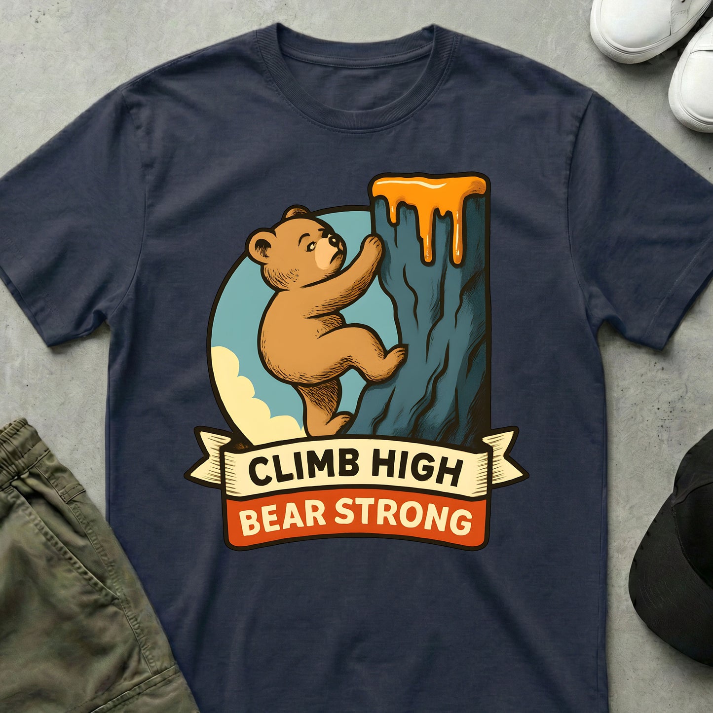High Climber T-Shirt Navy