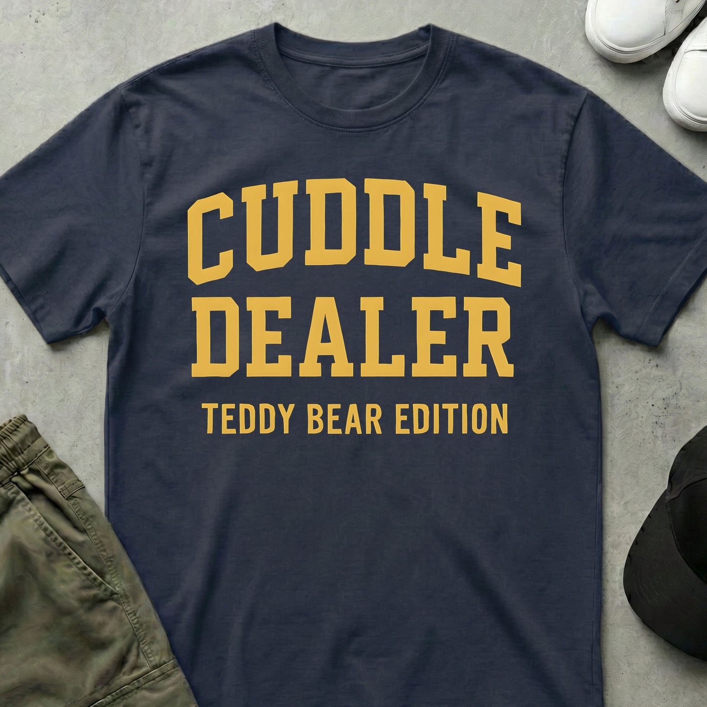 Cuddle Dealer T-Shirt Navy
