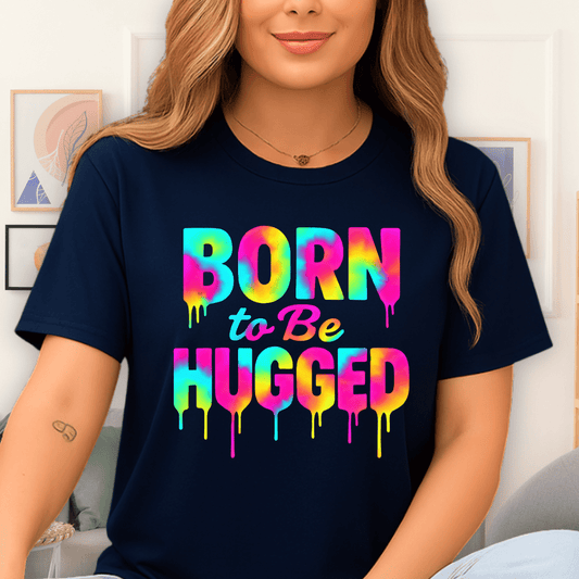 Printify Teddy-Bear Summer Hugs T-Shirt Navy / S