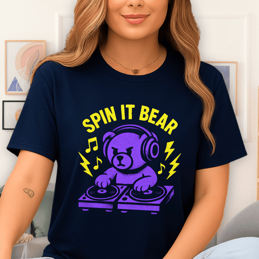 Cool Teds Teddy-Bear Spin Master T-Shirt Navy / S