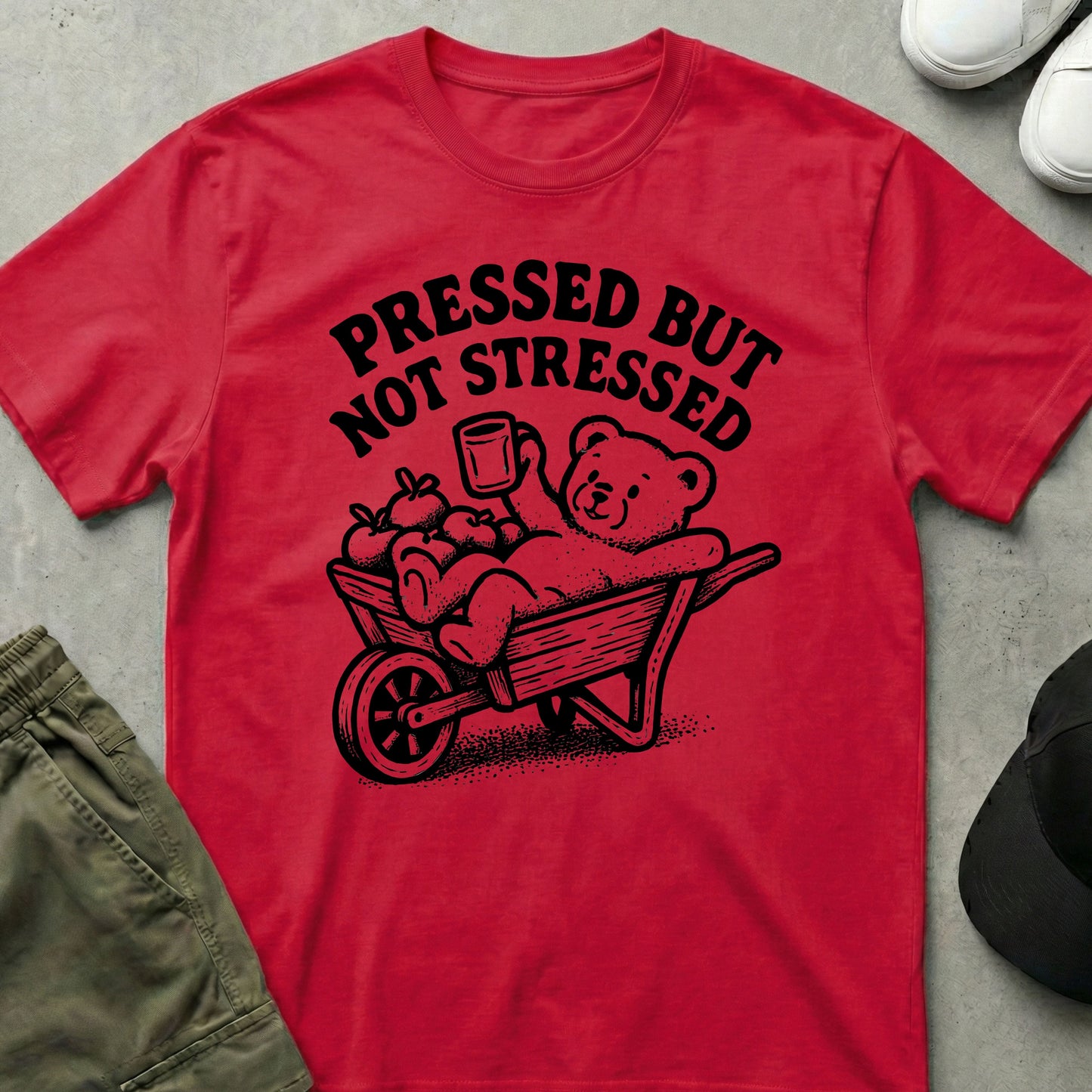 Juice Break T-Shirt Red