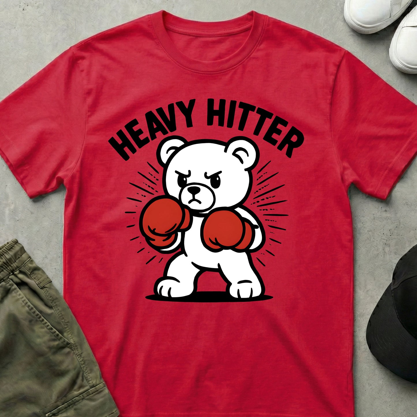 Heavy Hitter T-Shirt Red