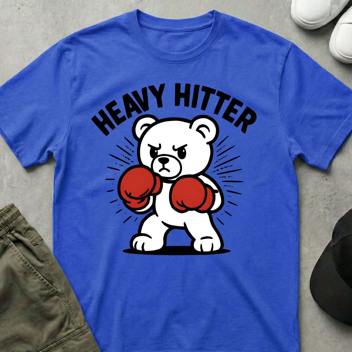 Heavy Hitter T-Shirt Royal