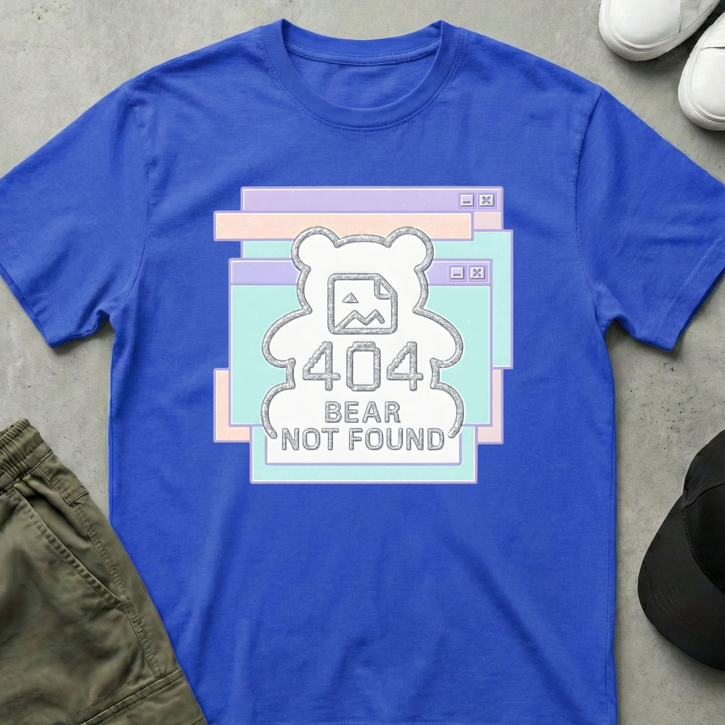 404 Error T-Shirt Royal