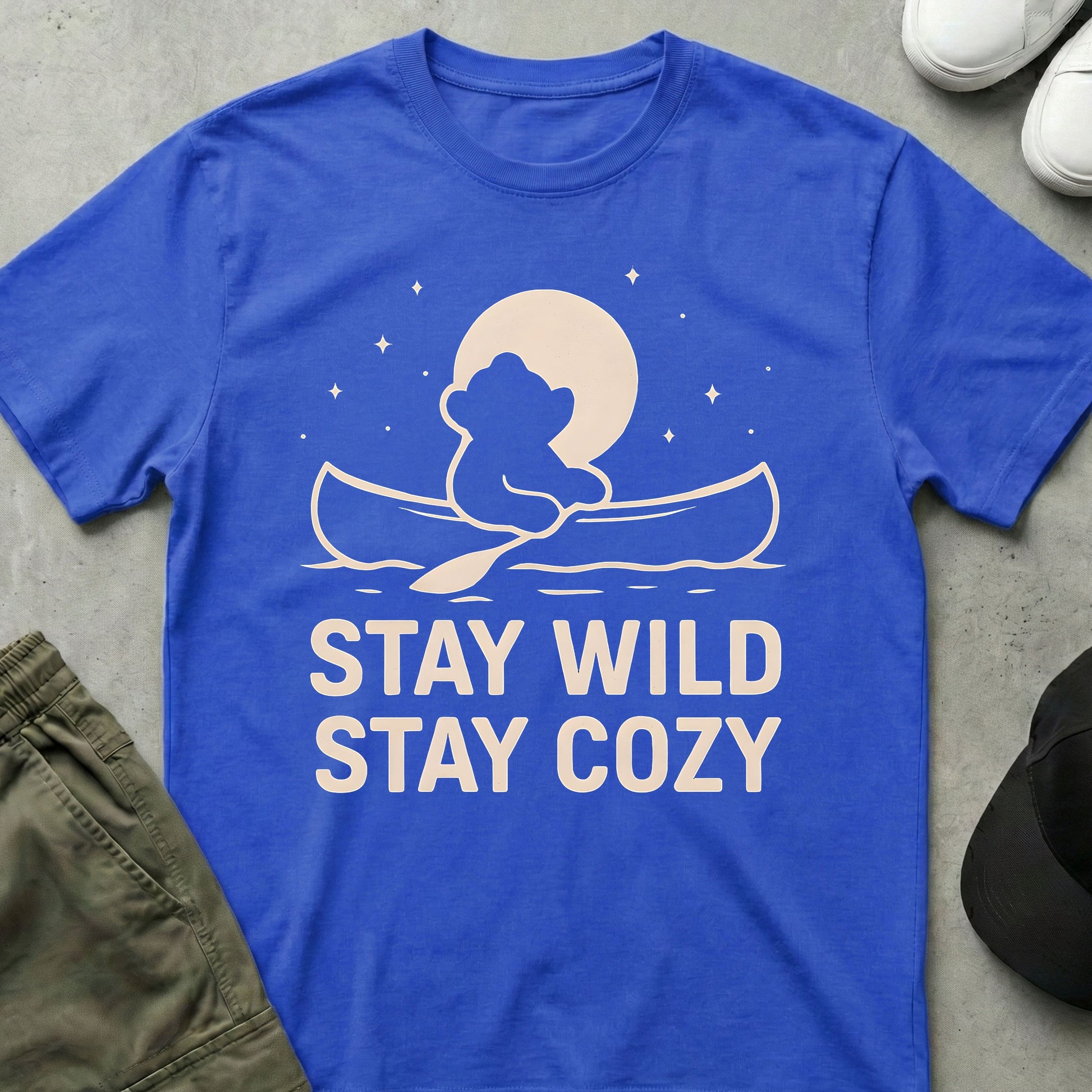 Cool Teds Teddy-Bear Stay Wild T-Shirt