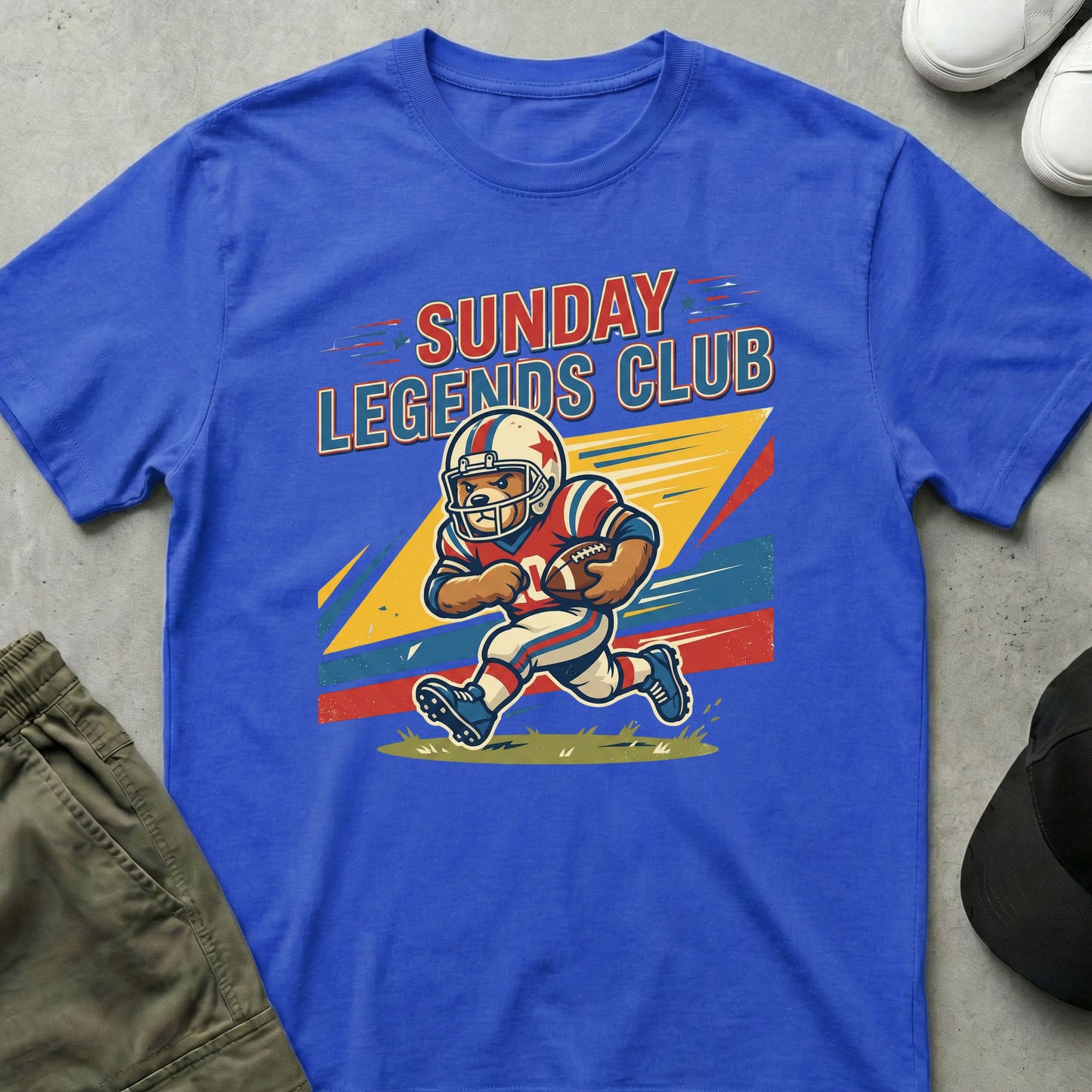 Gridiron Legends T-Shirt Royal
