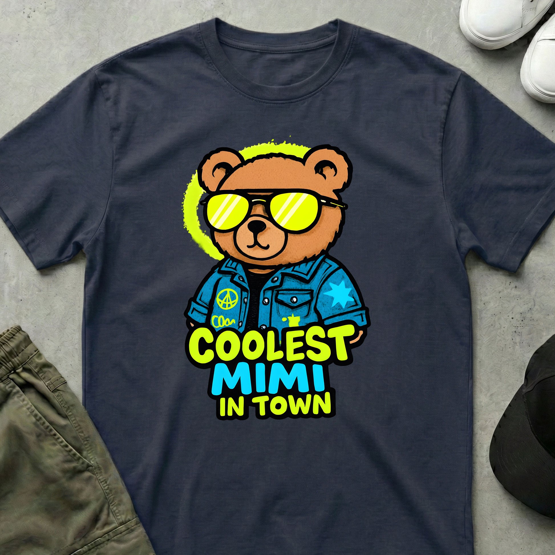 Rockstar Mimi T-Shirt Navy