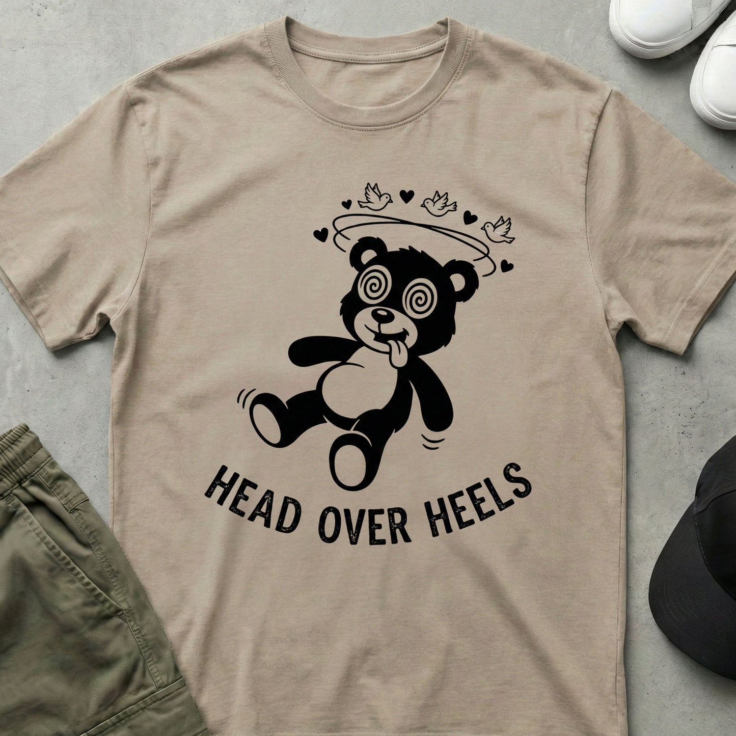 Head over Heels T-Shirt Sand