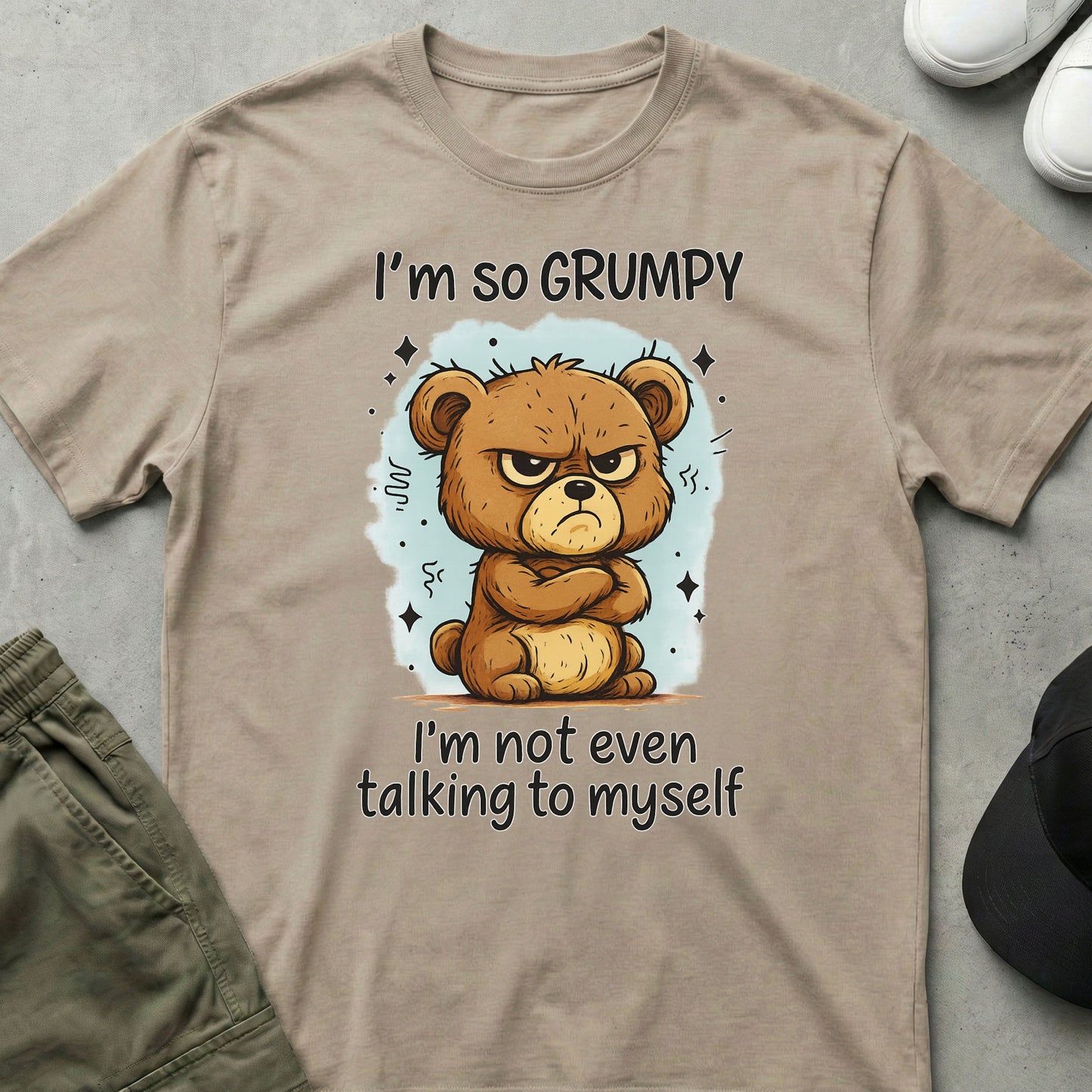Grumpy Bear T-Shirt Sand