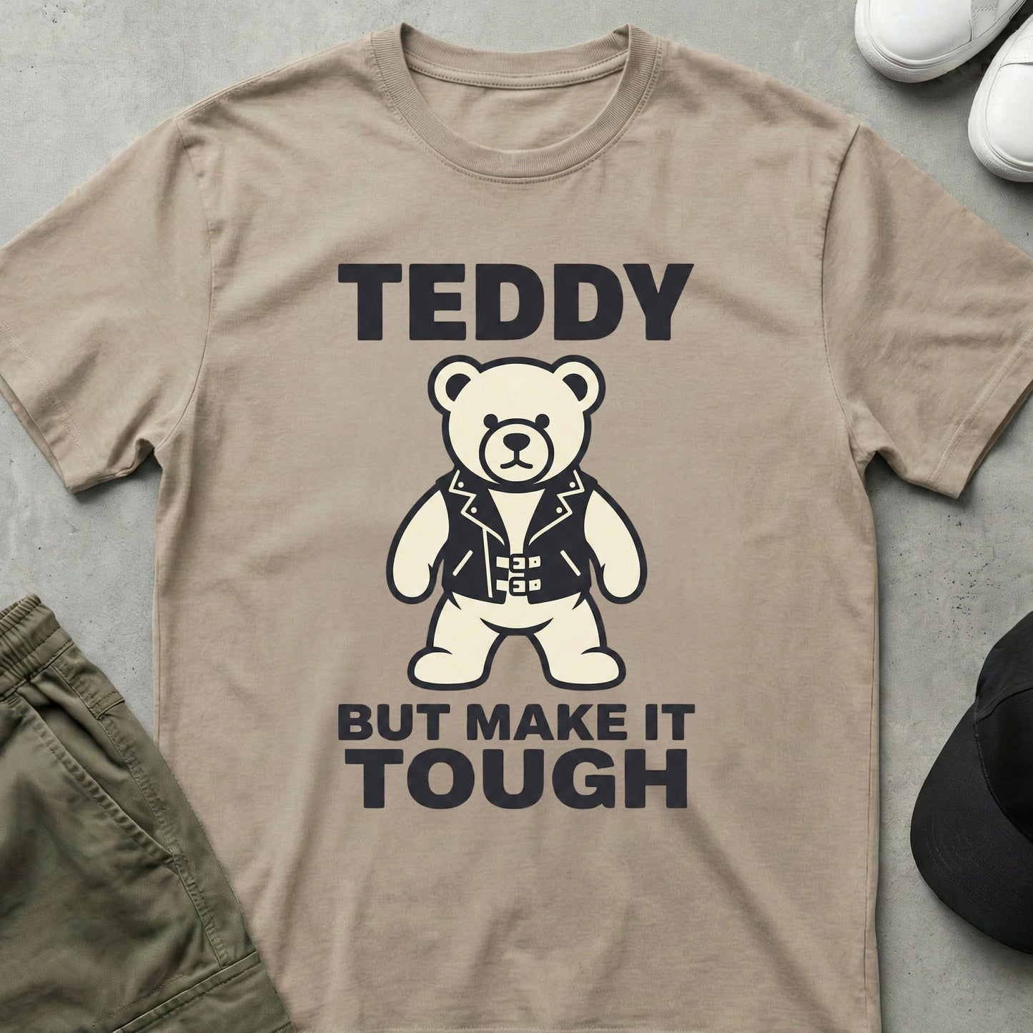 Teddy Tough T-Shirt Sand