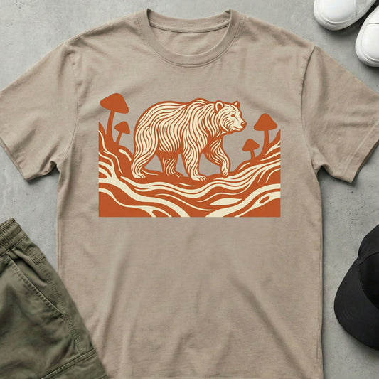 Cool Teds Teddy-Bear The Wanderer T-Shirt Sand / S