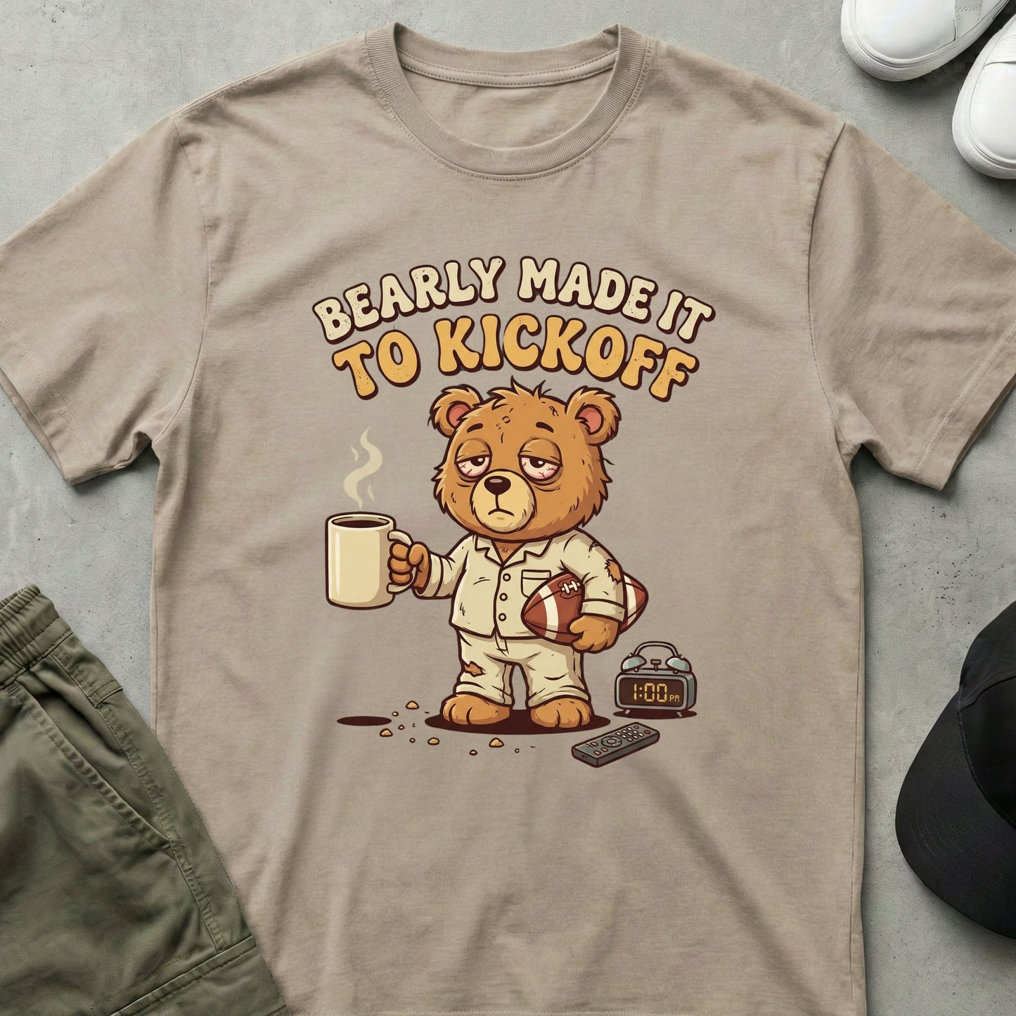 Kickoff Coffee T-Shirt Sand