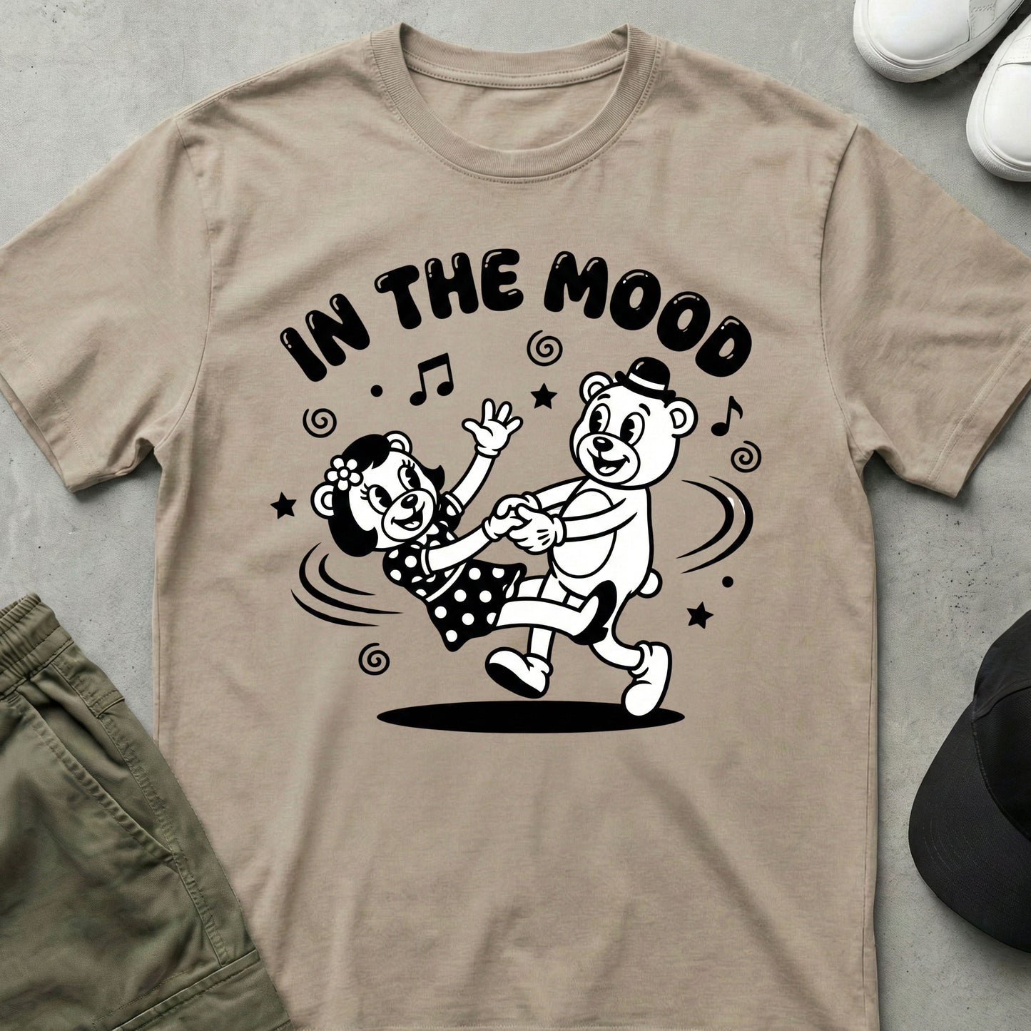 In the Mood T-Shirt Sand
