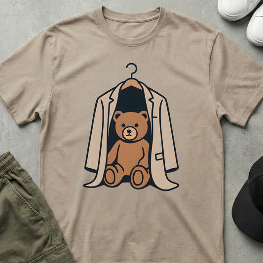 Cool Teds Teddy-Bear Hanging Out T-Shirt Sand / S