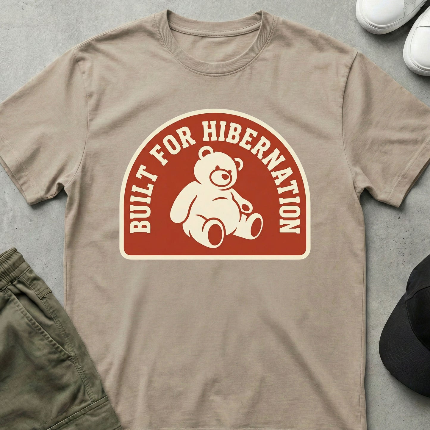 Hibernation T-Shirt Sand