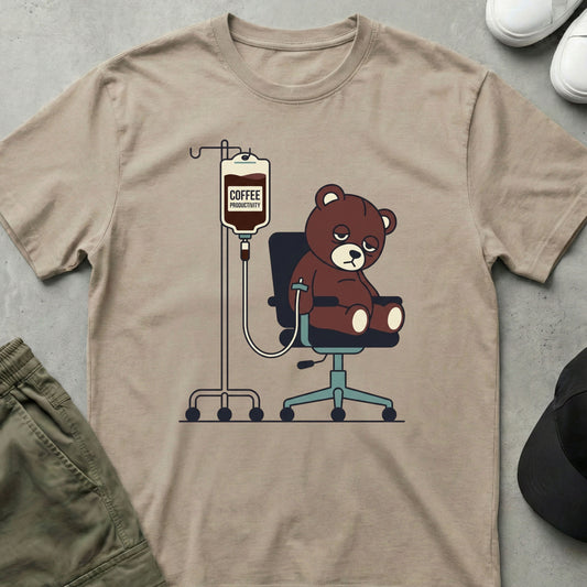 Coffee Drip T-Shirt Sand