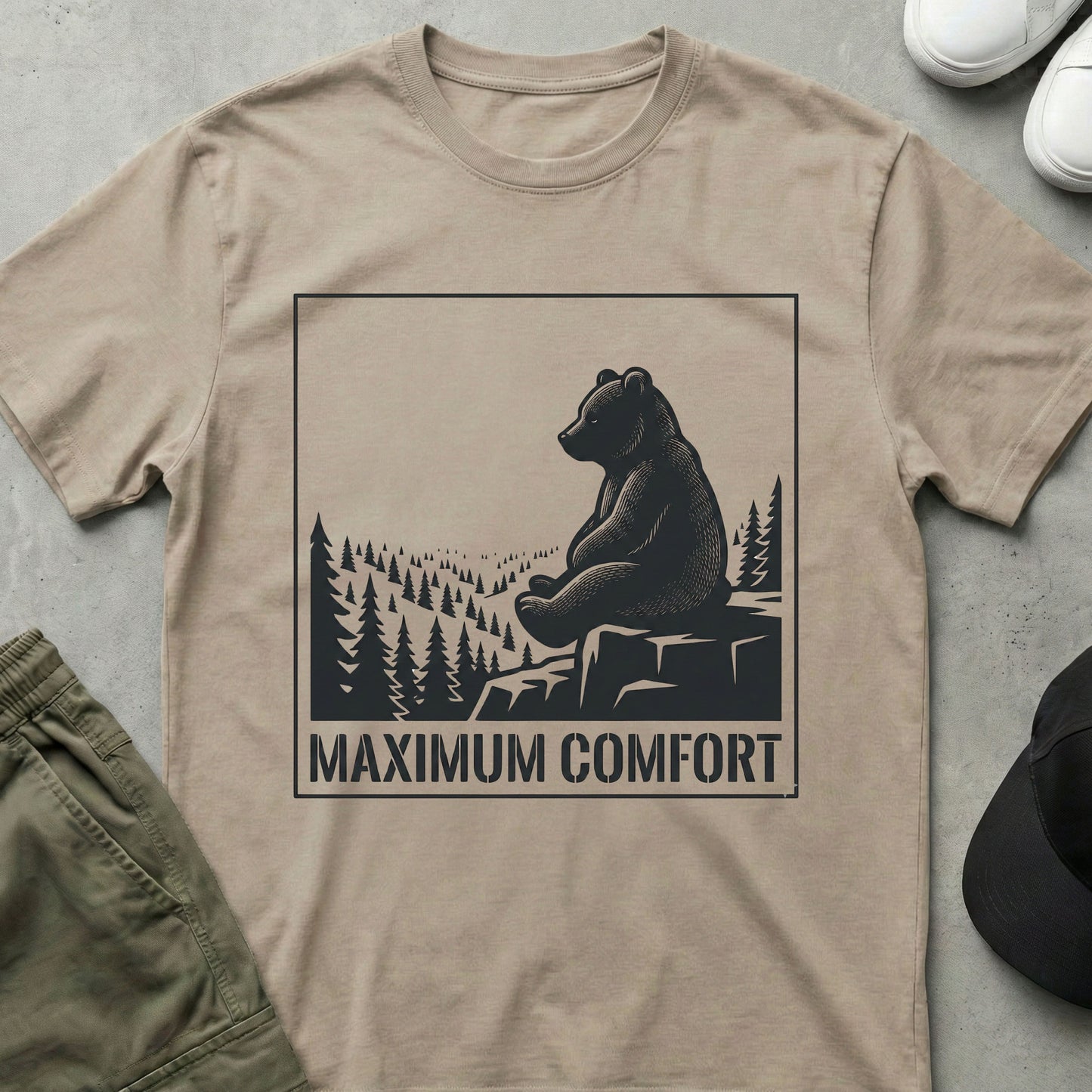 Maximum Comfort T-Shirt Sand