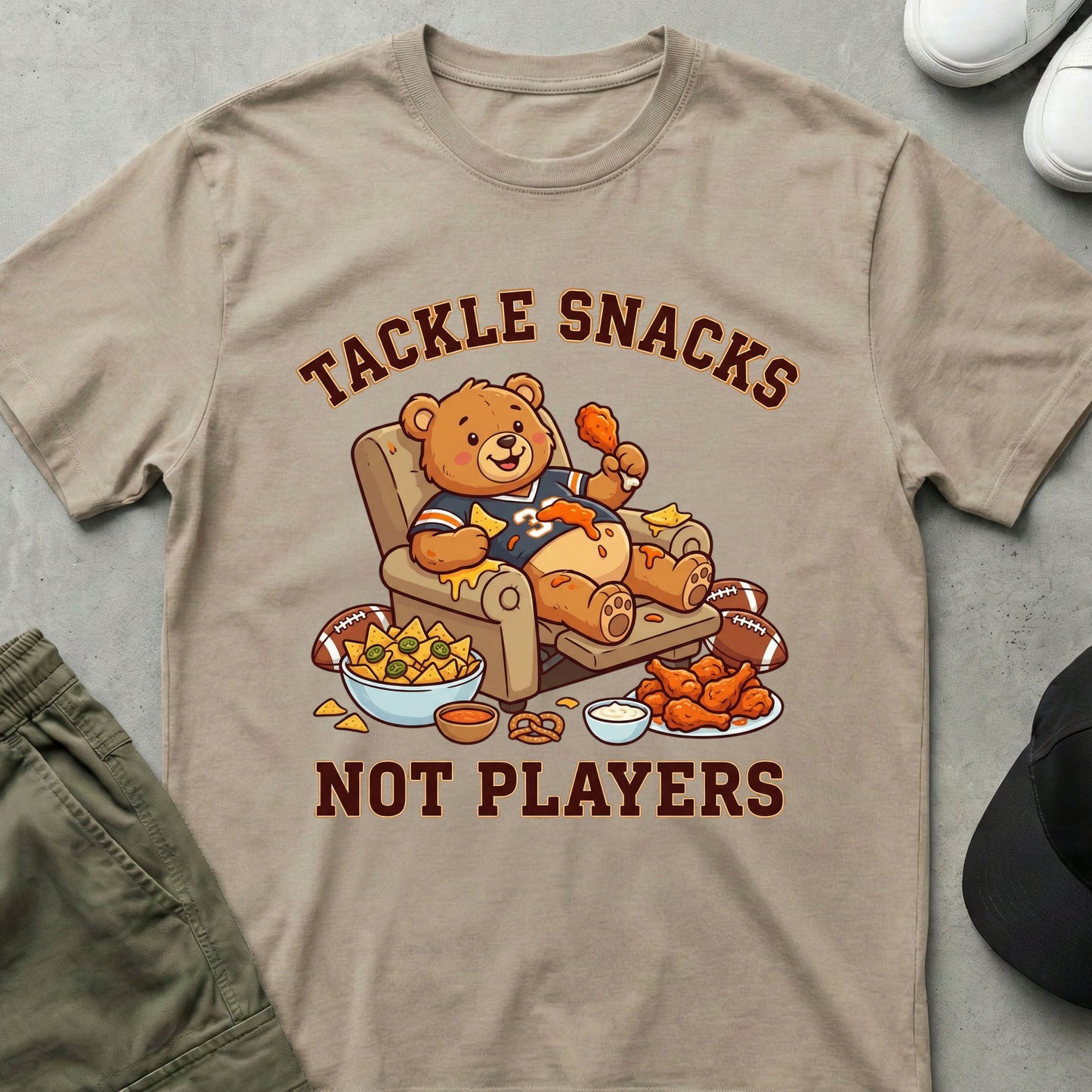Nacho Defense T-Shirt Sand