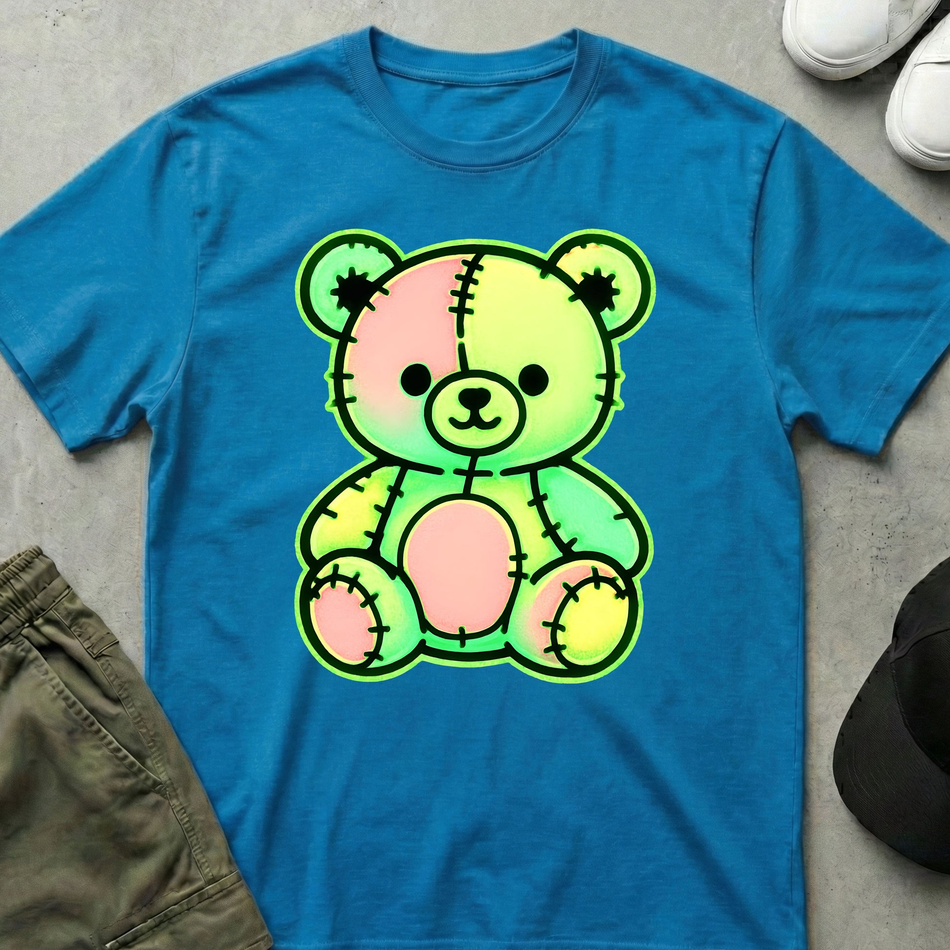 Cool Teds Teddy-Bear Kawaii Glow T-Shirt