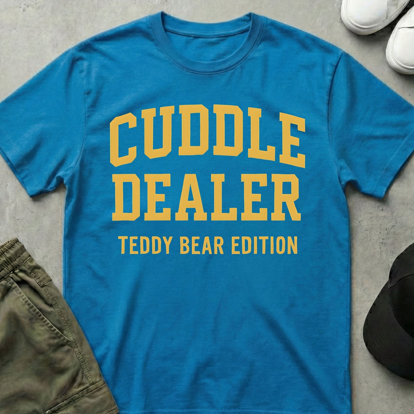 Cuddle Dealer T-Shirt Sapphire