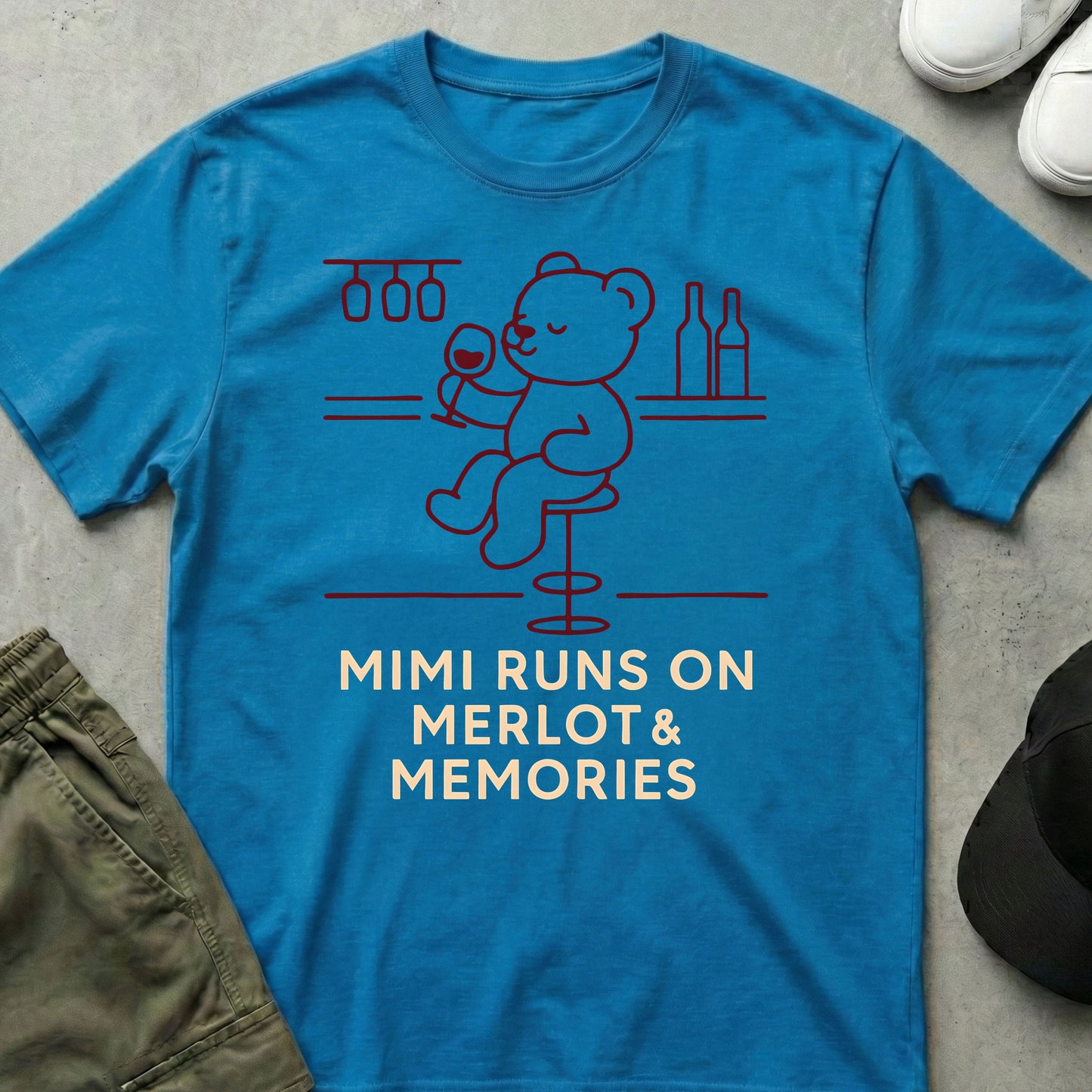 Merlot Mimi T-Shirt Sapphire
