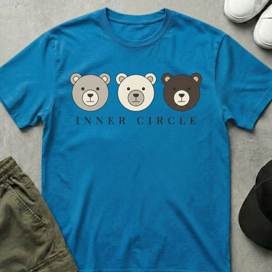 Cool Teds Teddy-Bear Inner Circle T-Shirt Sapphire / S