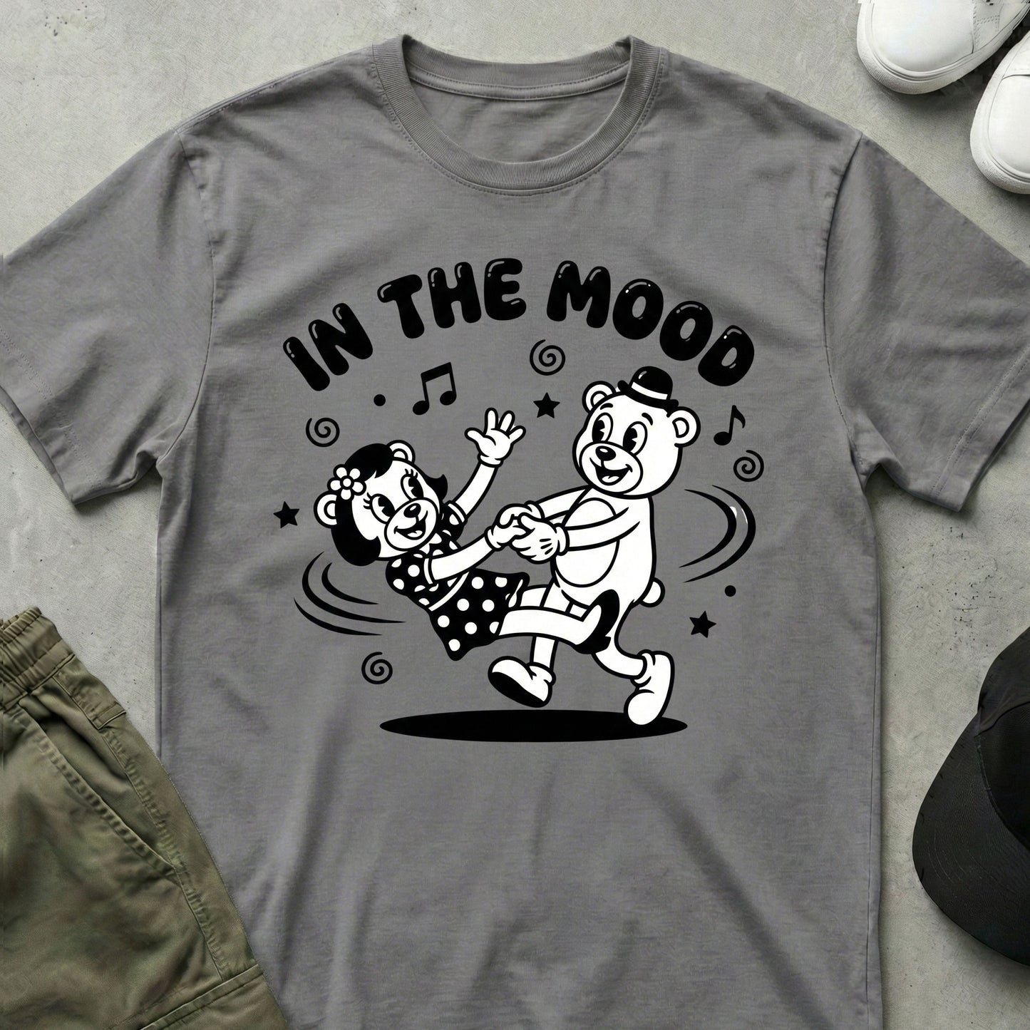 In the Mood T-Shirt Sport Grey