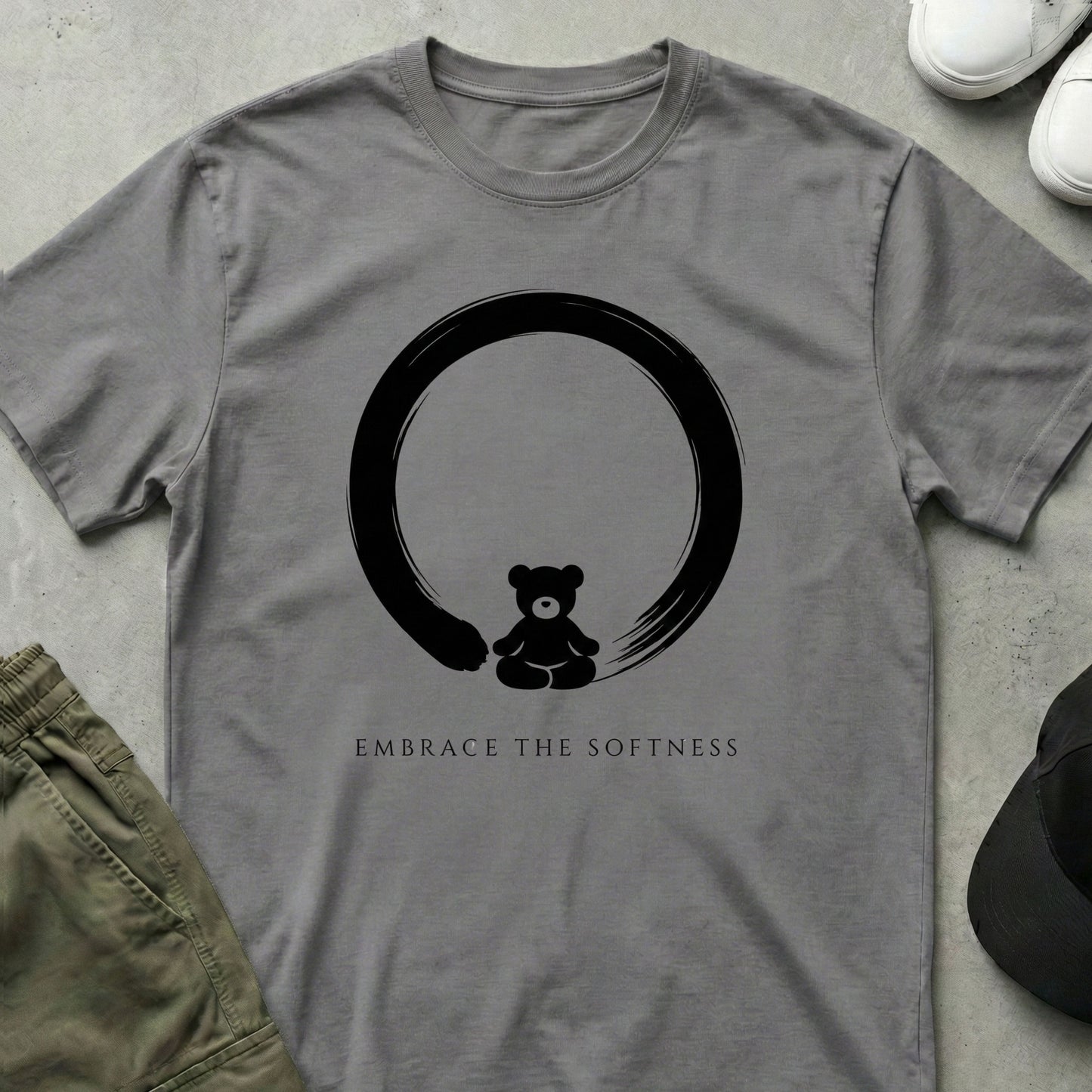Embrace Softness T-Shirt Sport Grey