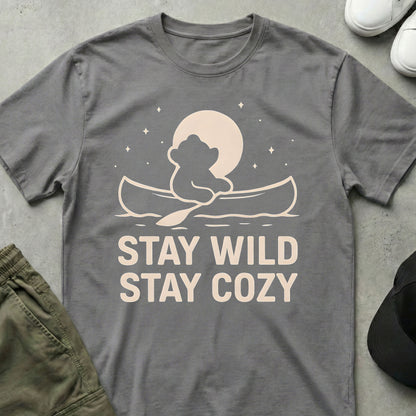 Cool Teds Teddy-Bear Stay Wild T-Shirt