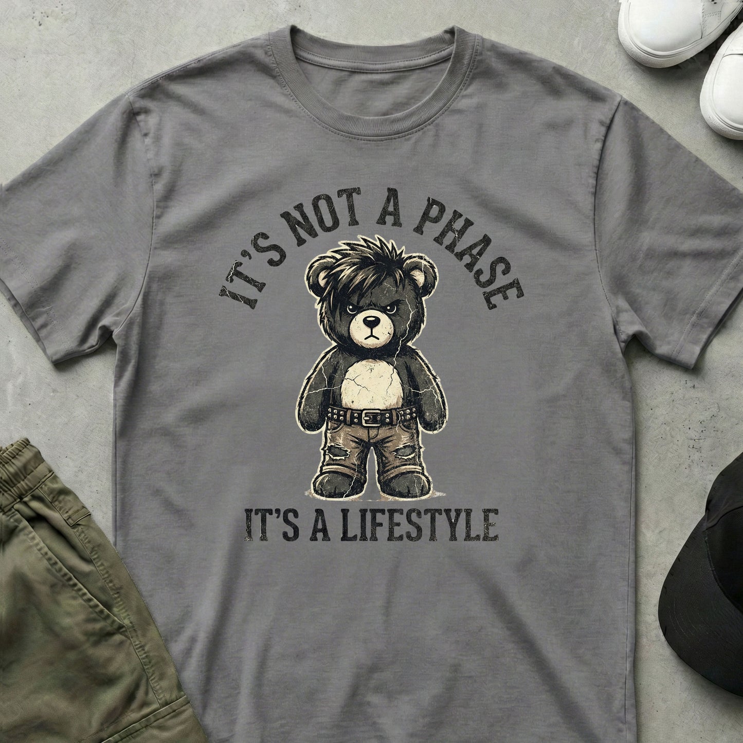 Emo Lifestyle T-Shirt Sport Grey