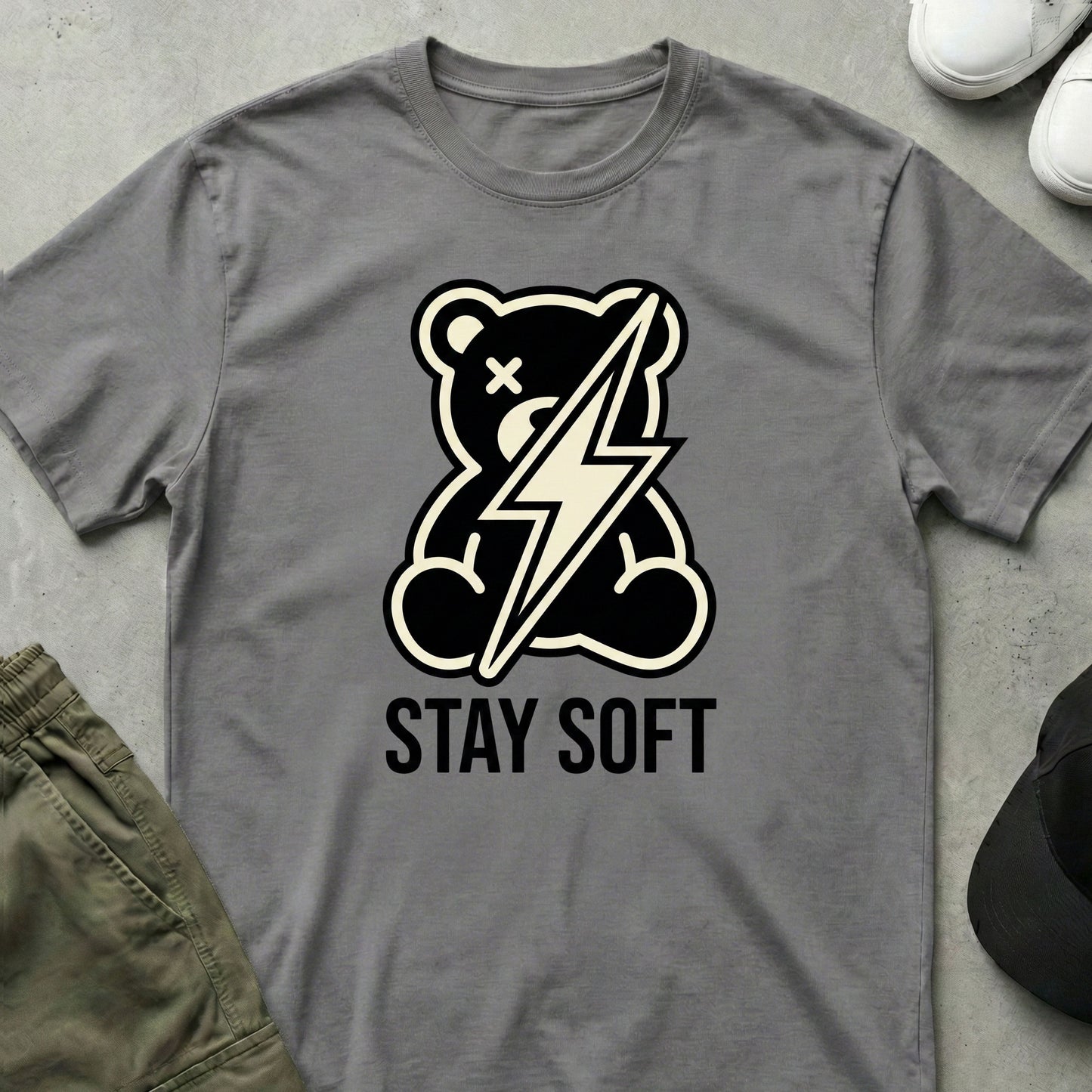 Stay Soft T-Shirt Sport Grey